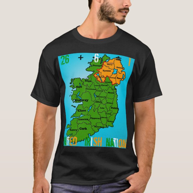 United Irish Nation T-Shirt (Front)