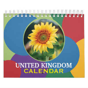 United Kingdom 2026 Wall Calendar