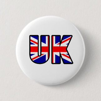 United Kingdom 6 Cm Round Badge
