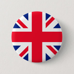 United Kingdom 6 Cm Round Badge