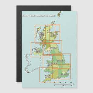 United Kingdom aviation chart
