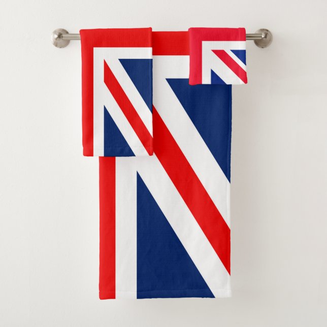 United Kingdom Bath Towel Set (Insitu)