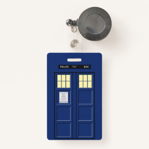 United Kingdom - Blue Police Public Call Box 1 ID Badge