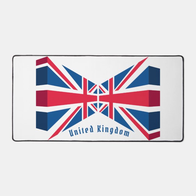 United Kingdom British Flag Desk Mat (Front)