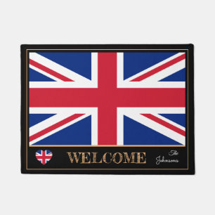 United Kingdom & British Flag, England /sports Doormat