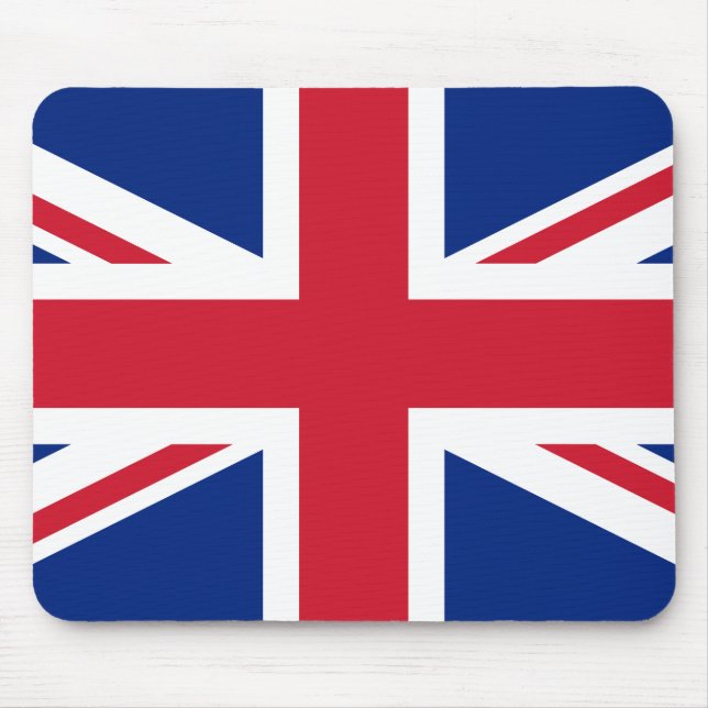 United Kingdom (British) Flag Mouse Mat (Front)