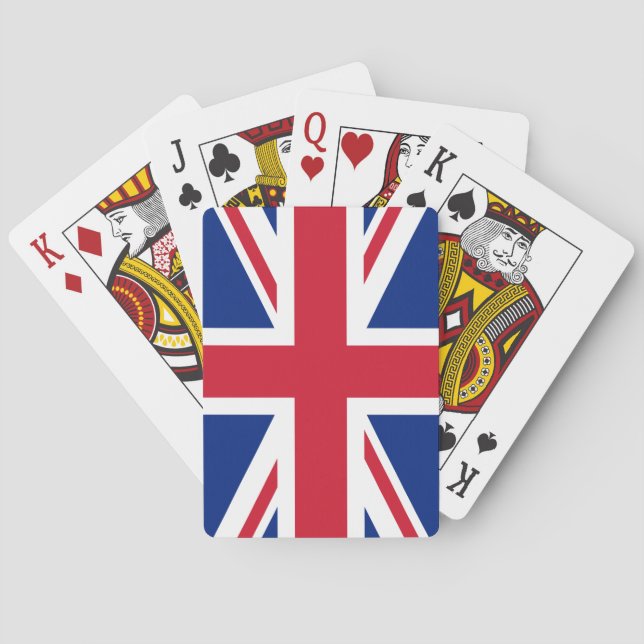 United Kingdom (British) Flag Playing Cards (Back)