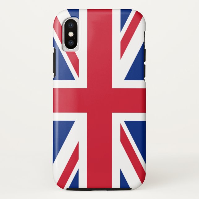 United Kingdom (British Flag) (Union Jack) (UK) GB Case-Mate iPhone Case (Back)