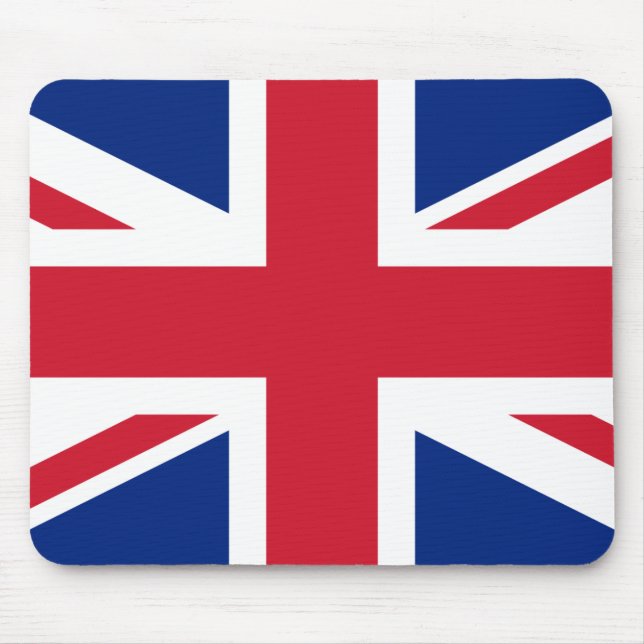 United Kingdom (British Flag) (Union Jack) (UK) GB Mouse Mat (Front)