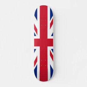 United Kingdom (British Flag) (Union Jack) (UK) GB Skateboard