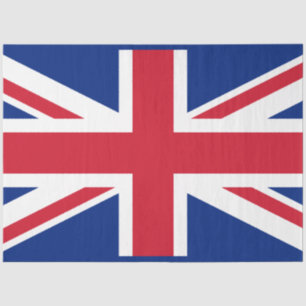 United Kingdom (British Flag) (Union Jack) (UK) GB Tissue Paper