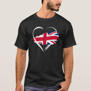 United Kingdom British Roots Great Britain Union J T-Shirt