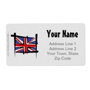 United Kingdom Brush Flag