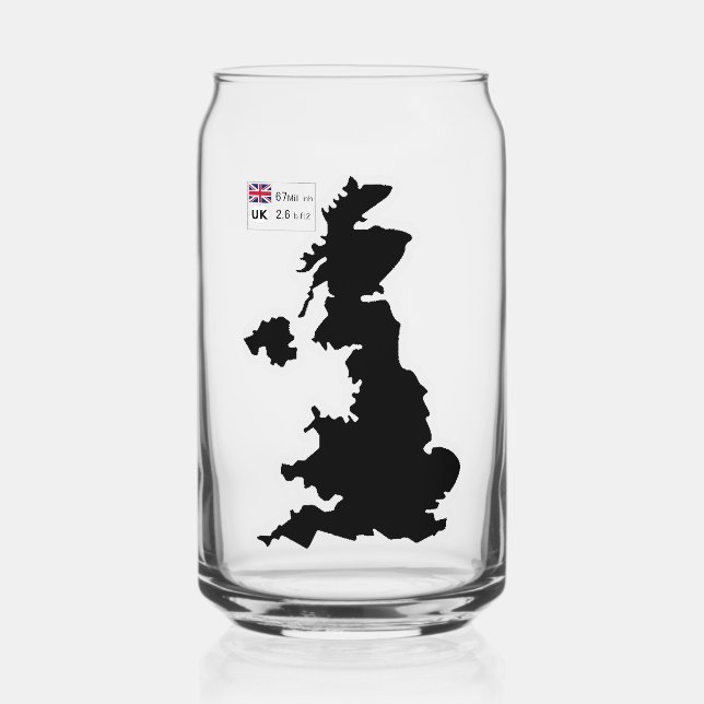 United Kingdom Can Glass (Front)