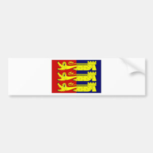 United Kingdom Cinque Ports Flag Bumper Sticker