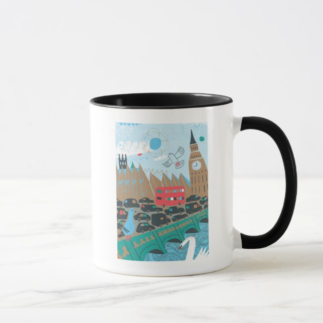 United Kingdom City Scene Mug (Right)