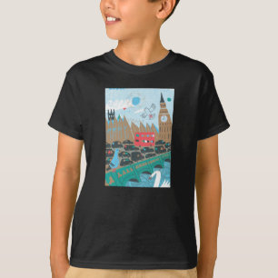 United Kingdom City Scene T-Shirt