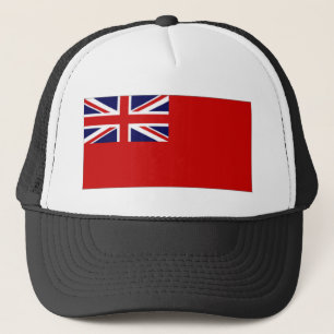 United Kingdom Civil Ensign Red Duster Flag Trucker Hat
