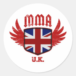 United Kingdom Classic Round Sticker