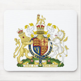United Kingdom Coat of Arms Mouse Mat