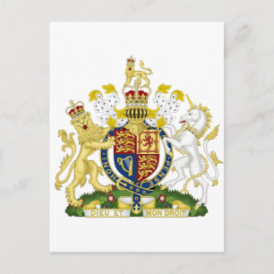 United Kingdom Coat of Arms Postcard