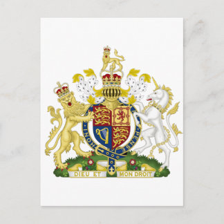 United Kingdom Coat of Arms Postcard