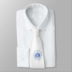 United Kingdom coat of arms Tie