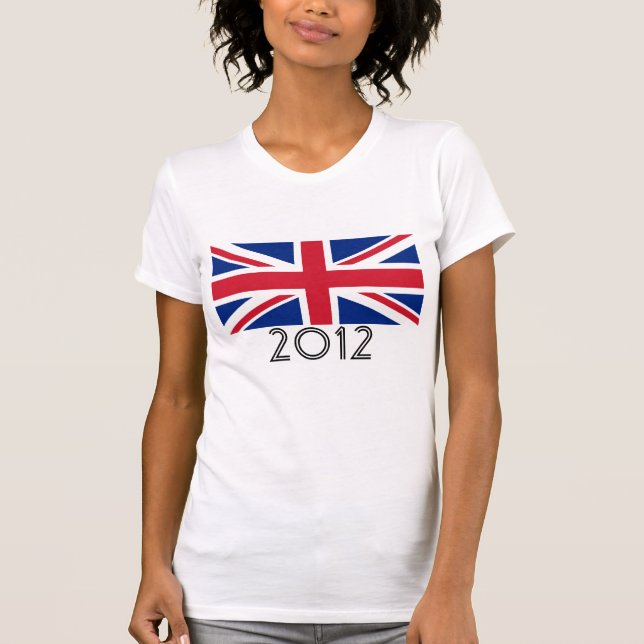 United Kingdom Flag "2012" T-Shirt (Front)