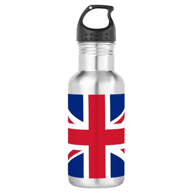 United Kingdom flag 532 Ml Water Bottle (Front)