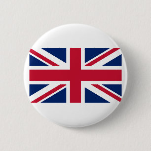 United Kingdom Flag 6 Cm Round Badge