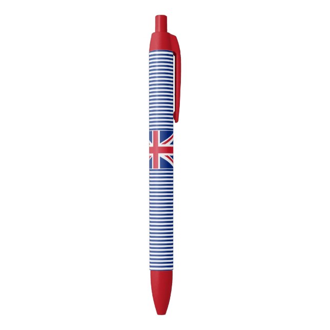 United Kingdom flag Blue Ink Pen (Bottom (Vertical))