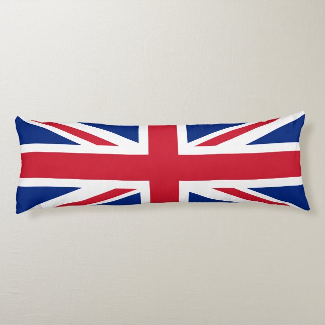 United Kingdom flag Body Cushion (Back)