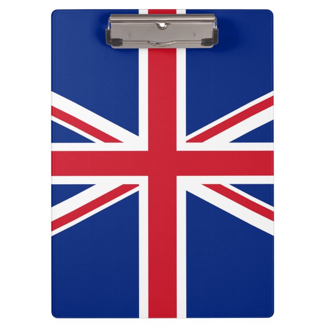United Kingdom flag Clipboard (Front)