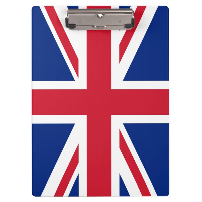 United Kingdom flag Clipboard (Front)