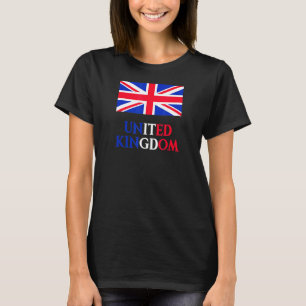 United Kingdom Flag Country British T-Shirt