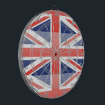 United Kingdom Flag Dartboard<br><div class="desc">support your heritage gifts</div>