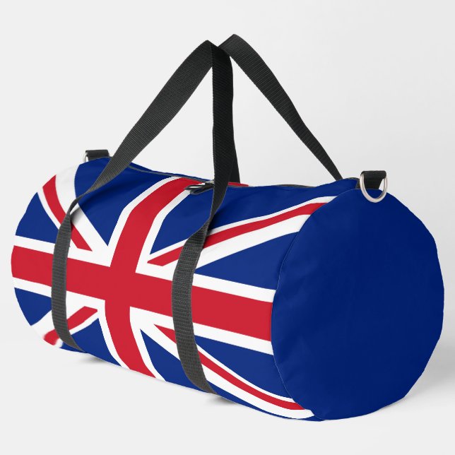 United Kingdom flag Duffle Bag (Left Corner)