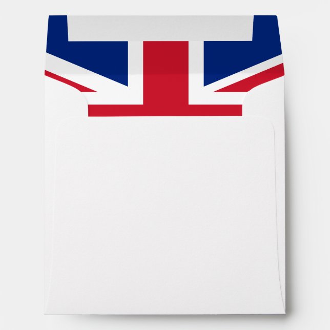 United Kingdom flag Envelope (Back (Bottom))
