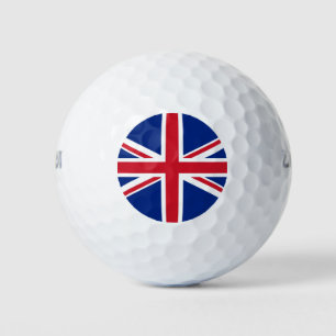 United Kingdom flag Golf Balls