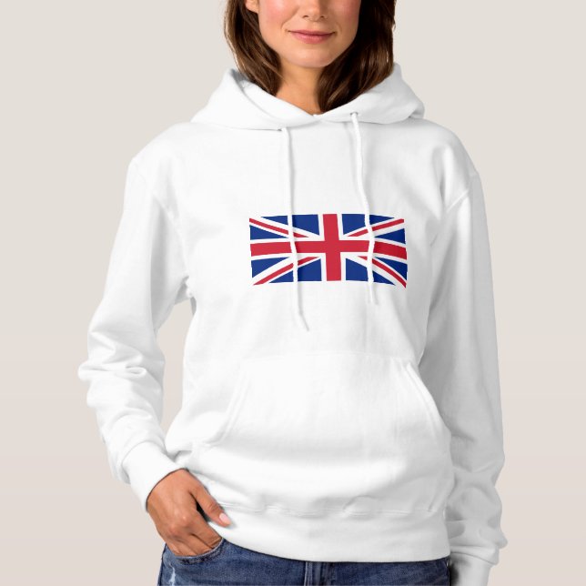 United Kingdom flag Hoodie (Front)