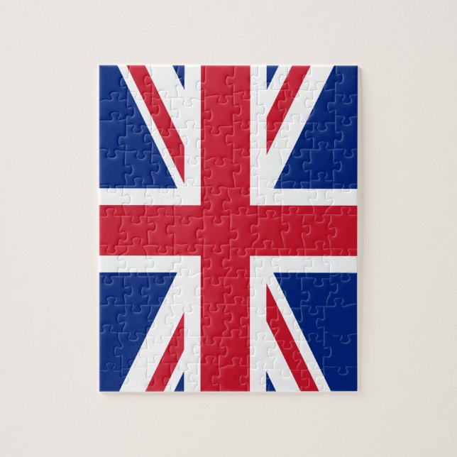 United Kingdom flag Jigsaw Puzzle (Vertical)