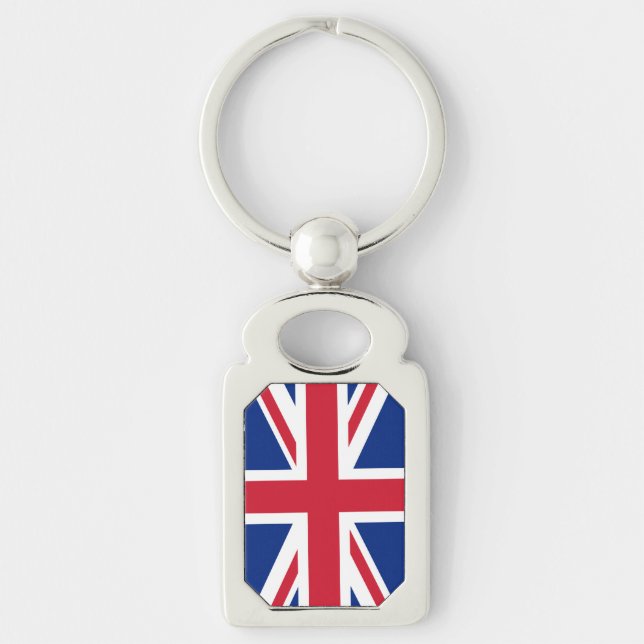 United Kingdom flag Key Ring (Front)