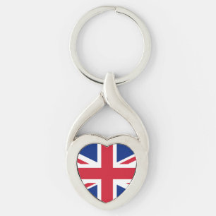 United Kingdom flag Key Ring