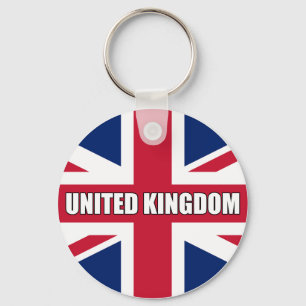 United Kingdom Flag Key Ring