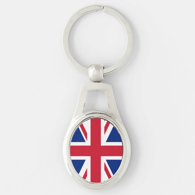 United Kingdom flag Key Ring (Front)