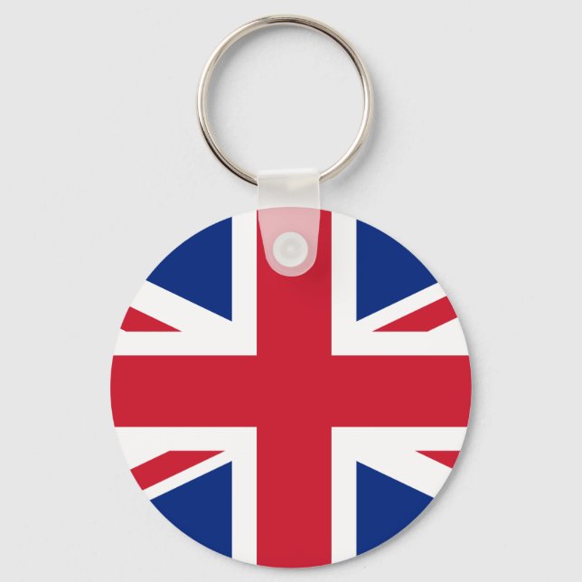 United Kingdom flag Key Ring (Front)