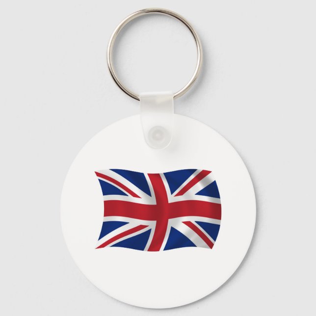 United Kingdom Flag Keychain (Front)