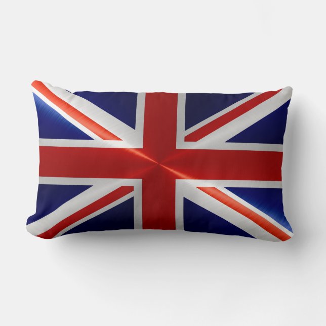 United Kingdom Flag Lumbar Cushion (Front)