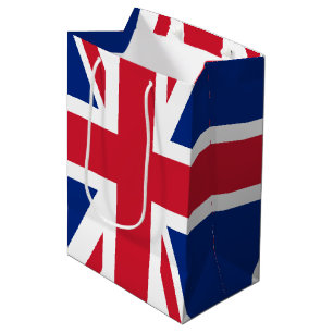United Kingdom flag Medium Gift Bag
