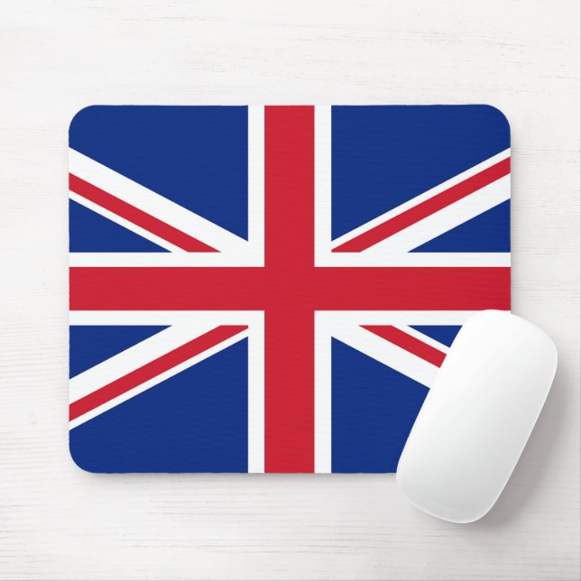 United Kingdom flag Mouse Mat (With Mouse)